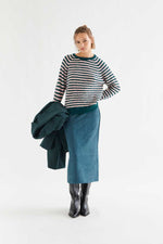 Load image into Gallery viewer, Striped Sweater in Pink/Green
