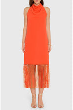 Load image into Gallery viewer, Syd Midi Dress in Mandarin
