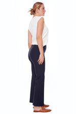 Load image into Gallery viewer, Slim Boot Leg Pant in Navy
