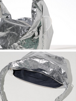 Load image into Gallery viewer, Heart Bag in Silver
