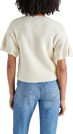 Load image into Gallery viewer, Jadey Sweater in Cream
