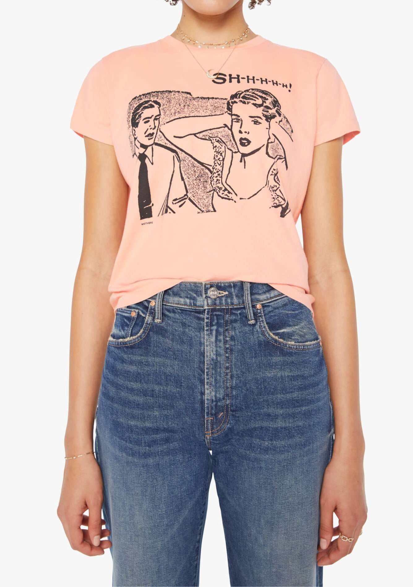 The Boxy Goodie Goodie Tee in Shhhh!!!