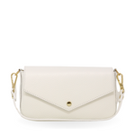 Load image into Gallery viewer, Italian Leather Shoulder/Crossbody Bag in White
