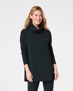 Load image into Gallery viewer, Air Essentials Turtleneck Tunic in Black
