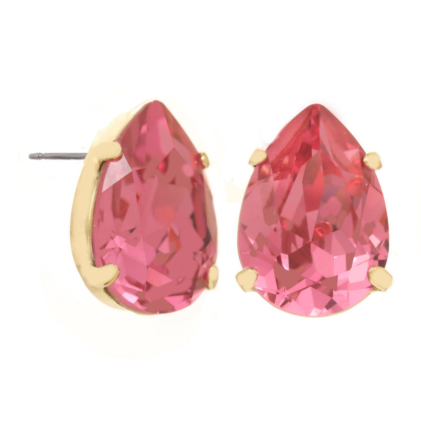 Lumi Studs in Rose