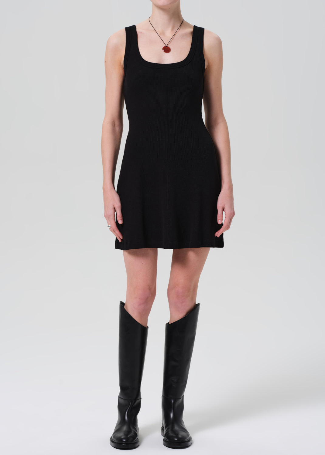 Faye Tank Dress in Black