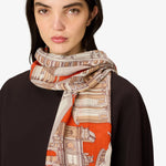Load image into Gallery viewer, Roma Scarf in Orange

