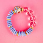 Load image into Gallery viewer, Cornflower Blue Cloisonné Bracelet
