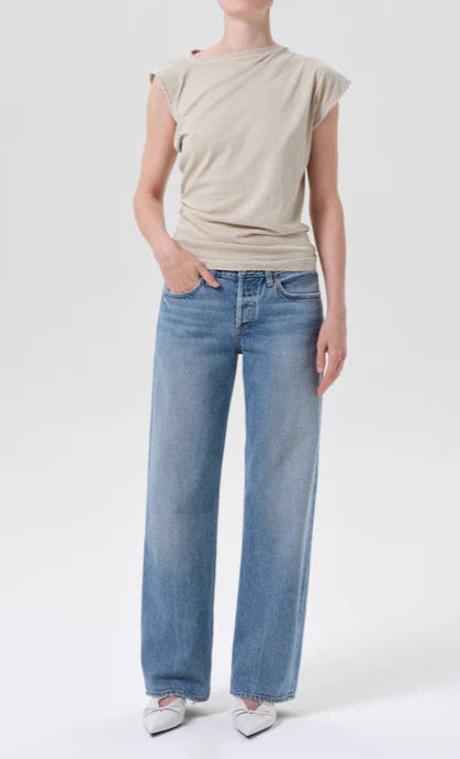 Low Rise Loose Jean in Vault