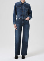 Load image into Gallery viewer, Harper Mid Rise Relaxed Straight Jean in Tempo
