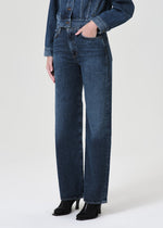 Load image into Gallery viewer, Harper Mid Rise Relaxed Straight Jean in Tempo
