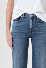 Load image into Gallery viewer, Harper Mid Rise Relaxed Straight Leg Jean in Fix
