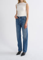 Load image into Gallery viewer, 90's Pinch Waist Long in Circulate
