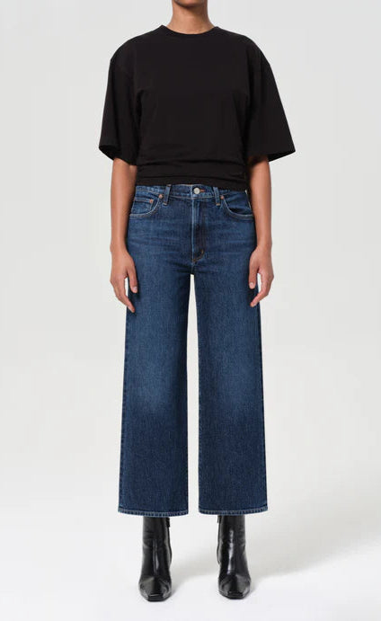 Harper Crop Jean in Echo