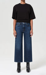 Load image into Gallery viewer, Harper Crop Jean in Echo
