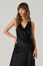 Load image into Gallery viewer, Ellora Dress in Black
