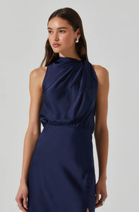 Jelyn Dress in Navy