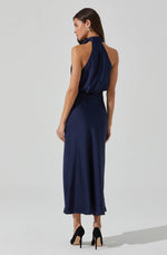 Load image into Gallery viewer, Jelyn Dress in Navy
