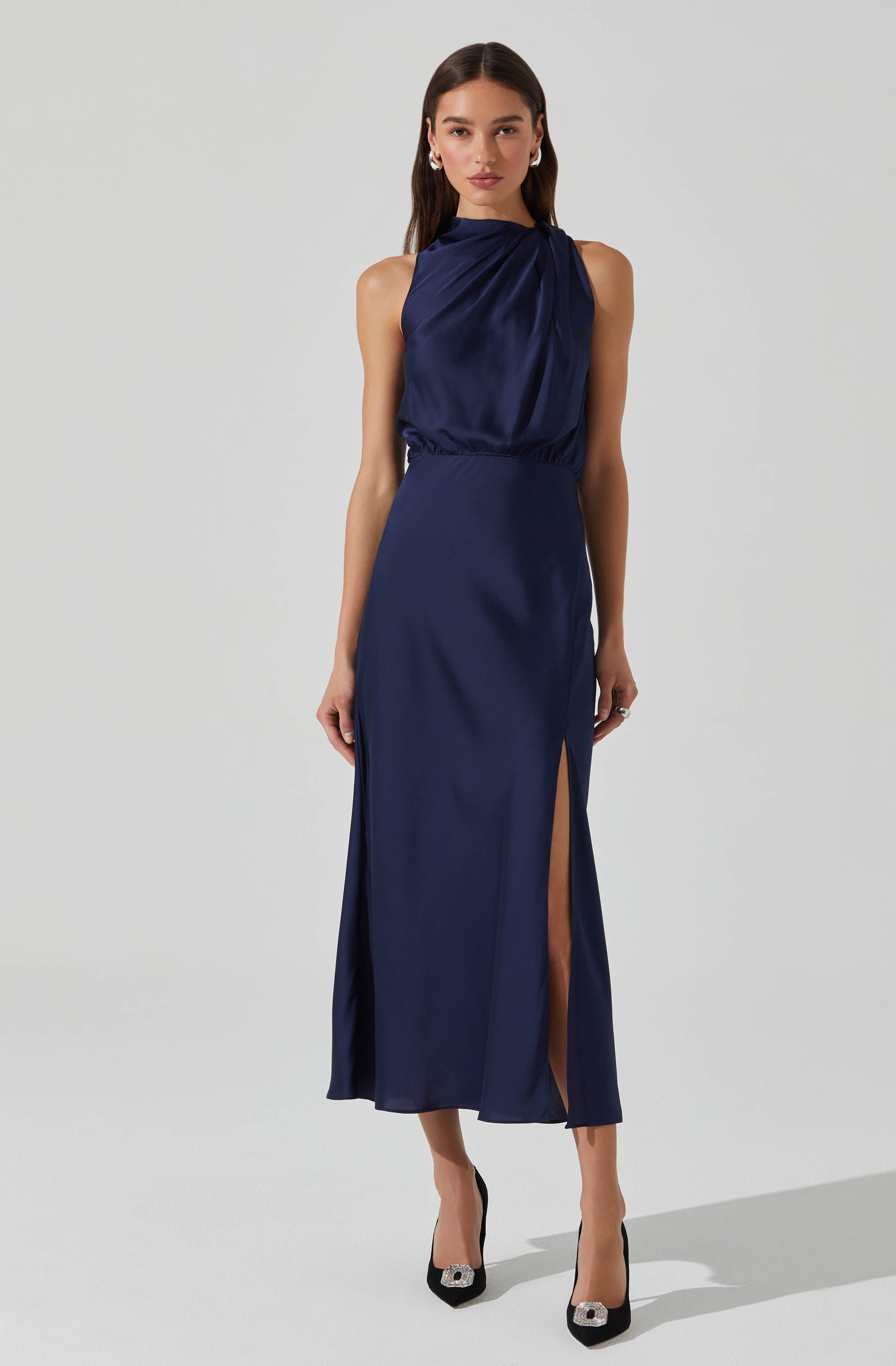 Jelyn Dress in Navy