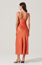 Load image into Gallery viewer, Zoie Dress in Brick
