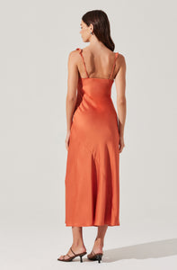 Zoie Dress in Brick