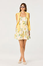 Load image into Gallery viewer, Reina Dress in Lemon Paradise
