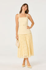 Load image into Gallery viewer, Caitlin Dress in Yellow
