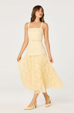Load image into Gallery viewer, Caitlin Dress in Yellow
