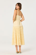 Load image into Gallery viewer, Caitlin Dress in Yellow
