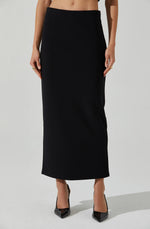 Load image into Gallery viewer, Kana Maxi Skirt in Black
