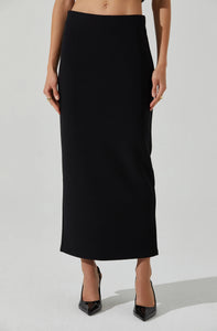 Kana Maxi Skirt in Black