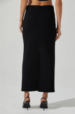 Load image into Gallery viewer, Kana Maxi Skirt in Black
