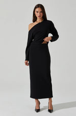 Load image into Gallery viewer, Kana Maxi Skirt in Black
