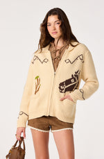 Load image into Gallery viewer, Ivy Cardigan in Vintage Cream
