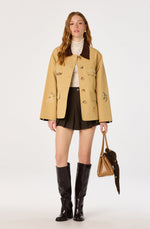 Load image into Gallery viewer, Hope Jacket in Khaki Brown
