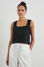 Load image into Gallery viewer, Akira Top in Black
