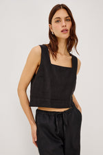 Load image into Gallery viewer, Akira Top in Black
