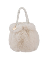 Load image into Gallery viewer, Mini Faux Fur Purse in Panna
