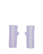 Load image into Gallery viewer, Fingerless Gloves with Stripes in Purple
