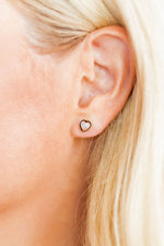 Load image into Gallery viewer, Screwback Stud Earrings in Light Pink Tara
