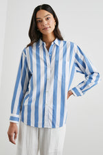 Load image into Gallery viewer, Arlo Shirt in Rue Stripe
