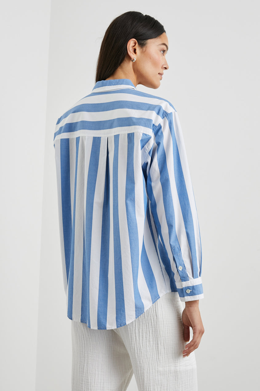 Arlo Shirt in Rue Stripe