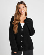 Load image into Gallery viewer, Hartley Cardigan in Black
