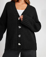 Load image into Gallery viewer, Hartley Cardigan in Black
