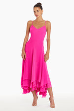 Load image into Gallery viewer, Clemenza Dress in Hot Pink
