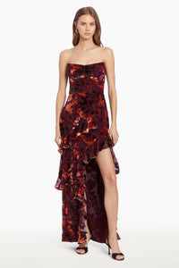 Magnolia Maxi in Sorrel Burnout