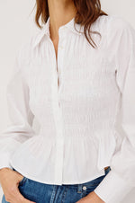 Load image into Gallery viewer, Bradshaw Top in White
