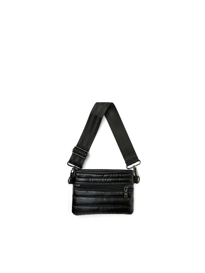 Bum Bag Crossbody in Pearl Black