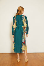 Load image into Gallery viewer, Annabelle Maxi Dress in Art Nouveau
