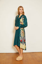 Load image into Gallery viewer, Annabelle Maxi Dress in Art Nouveau
